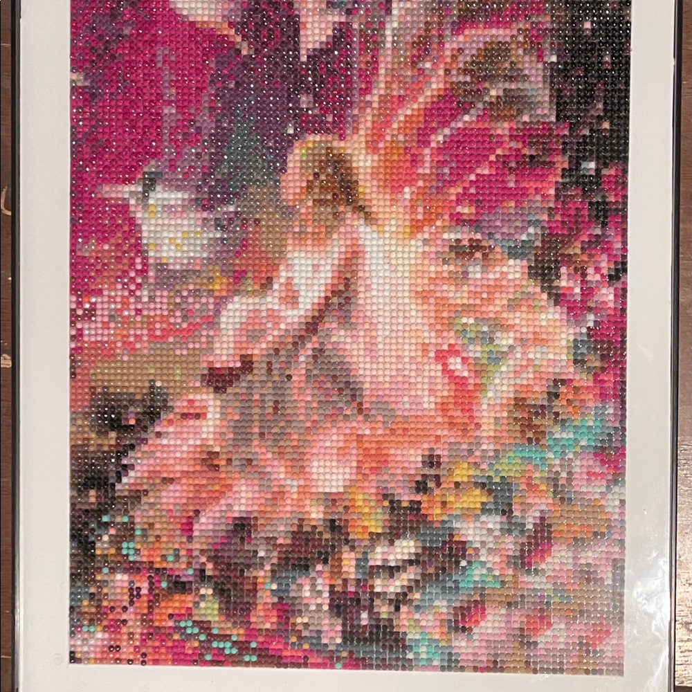 Completed Angel Diamond Painting
